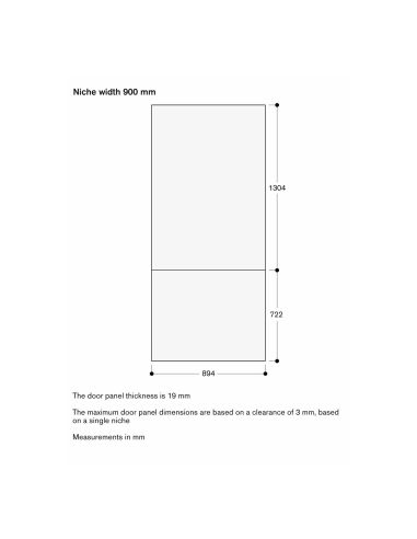 GAGGENAU RVB497190 Expressive Sarja 90cm Musta Vario Integroitu Jääkaappi- ja pakastinyhdistelmä (8)