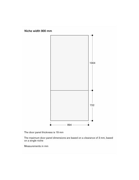 GAGGENAU RVB497190 Expressive Sarja 90cm Musta Vario Integroitu Jääkaappi- ja pakastinyhdistelmä (8)