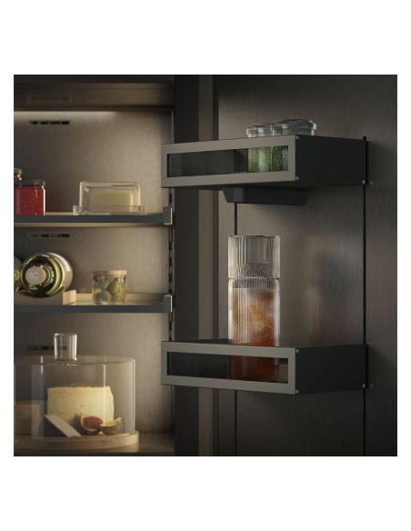 GAGGENAU RVB497190 Expressive Serie 90cm Black Vario Integrated fridge-freezer combination (4)