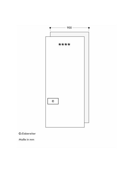 GAGGENAU RVF497190 Expressive Sarja 90cm Must Vario Integreeritud Sügavkülmik (8)