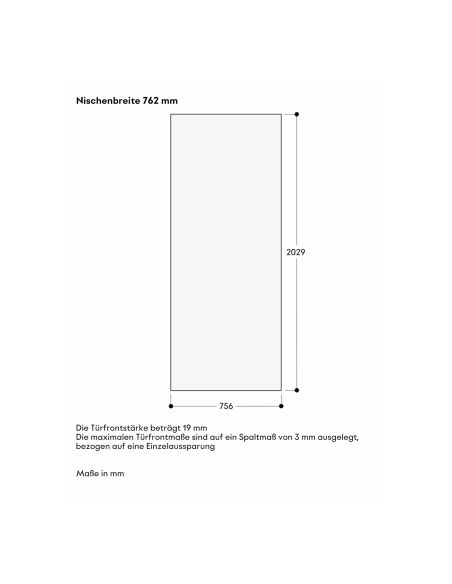 GAGGENAU RVF477190 Expressive Sarja 76,2cm Must Vario Integreeritud Sügavkülmik