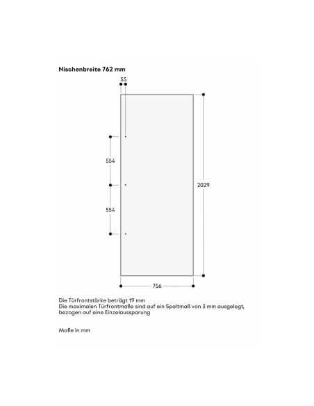 GAGGENAU RVF477190 Expressive Серии 76,2cm Черный Vario Встраиваемый Морозильник