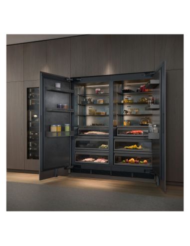 GAGGENAU RVF467190 Expressive Sarja Must 61,0cm Vario Integreeritud Sügavkülmik (2)