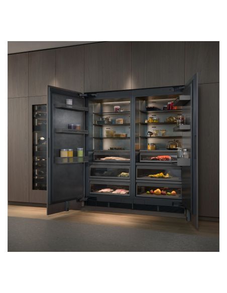 GAGGENAU RVF467190 Expressive Sarja Must 61,0cm Vario Integreeritud Sügavkülmik (2)