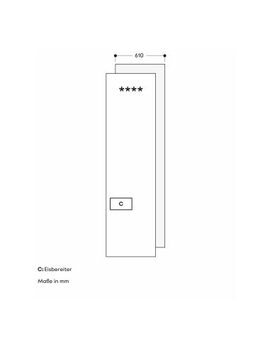 GAGGENAU RVF467190 Expressive Sarja Must 61,0cm Vario Integreeritud Sügavkülmik (9)