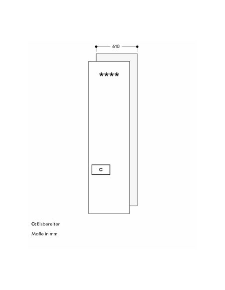 GAGGENAU RVF467190 Expressive Sarja Must 61,0cm Vario Integreeritud Sügavkülmik (9)