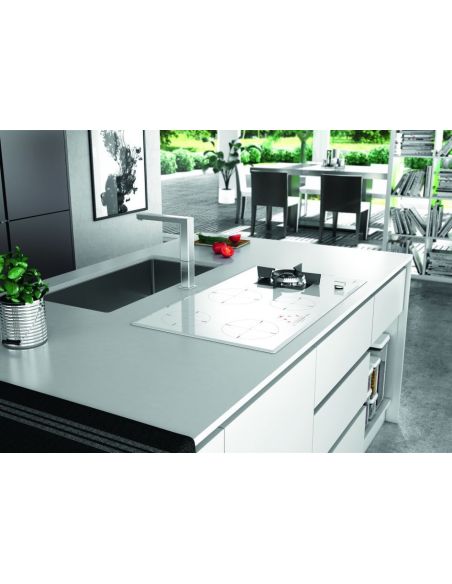 FULGOR FCHH 905 ID TS G DWK WH White Komby hybrid  induction hobs + WOK gas (4)