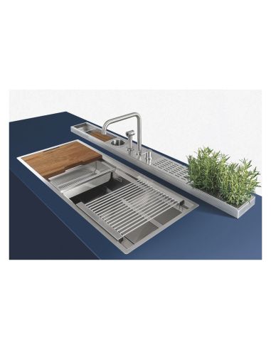ARTINOX OAK TSBR4030 5 Wood Chopping Board for LAYER BRP/SBR series Kitchen sinks (2)