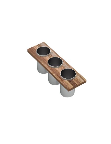ARTINOX OAK TOOL HOLDER VPB3C 7 Набор держателей для бутылок к мойкам серии PLANUM (1)