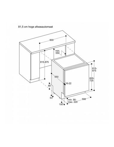 GAGGENAU DF 480 162 60cm Полновстраиваемая посудомоечная машина