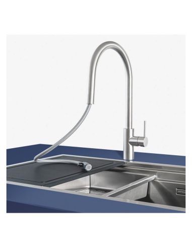 ARTINOX PLANUM XL 141 WORKSTATION Kaksitasoinen Päältä asennettava Huullettava RST keittiöallas (5)