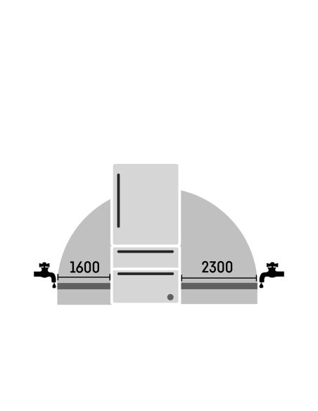 LIEBHERR ECBNE 8870 R 90cm Int. Side-by-Side French door külmik-sügavkülmik (8)