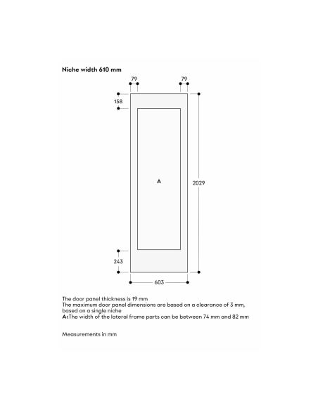 GAGGENAU RVW467170 61cm Expressive Series Черный Интегрируемый Винный шкаф (19)