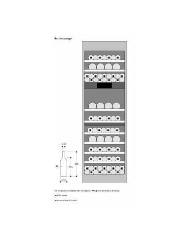GAGGENAU RVW467170 61cm Expressive Series Black Integrated Wine Cooler (14)