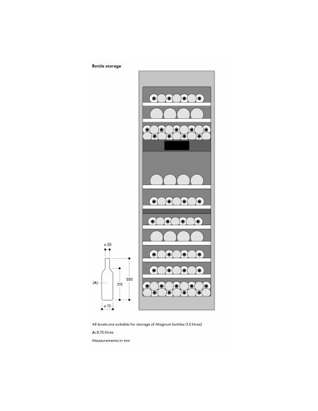 GAGGENAU RVW467170 61cm Expressive Series Integreeritav Veinikülmik