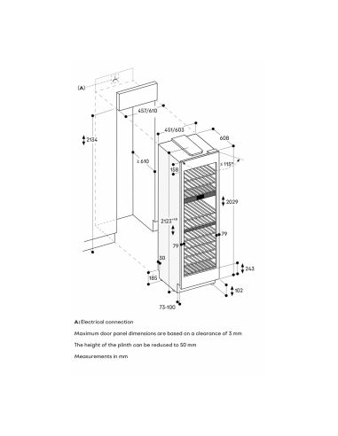 GAGGENAU RVW417170 46cm Expressive Series Black Integrated Wine Cooler (10)
