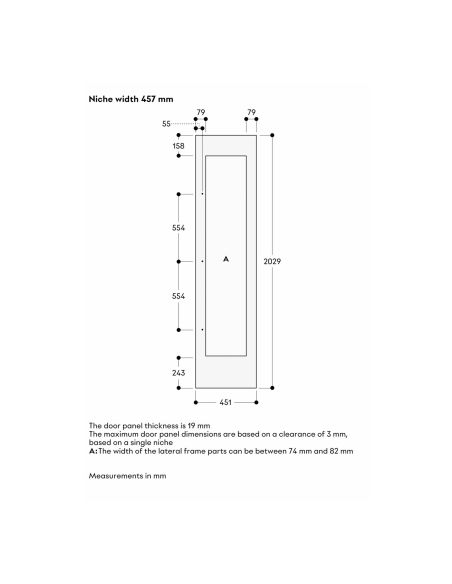 GAGGENAU RVW417170 46cm Expressive Series Musta Integroitava viinikaappi