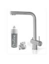 ARTINOX LYMPIA Marina St. Steel 2in1 Kitchen faucet with filtered water connection