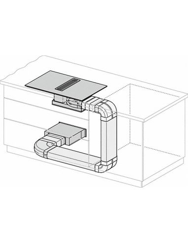 MIELE DFKS-UR Комплект плоских воздухов для режима рециркуляции (6)