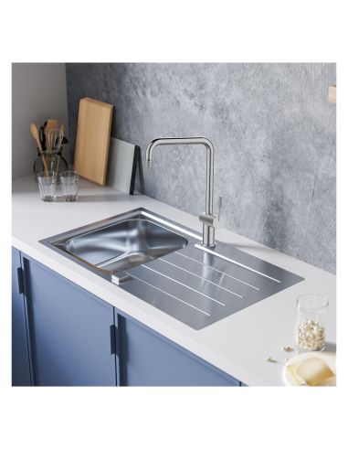 ALVEUS FLORA MONARCH Brushed/ Матовый Цветной  Кухонный Cмеситель