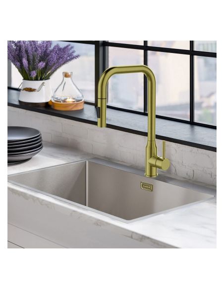 ALVEUS BLOOM-PS Monarch kitchen mixer with pull-out shower (7)