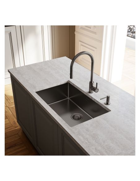 FRANKE EOS-NEO J Kitchen Taps with swivel spout pull-out hand shower (12)