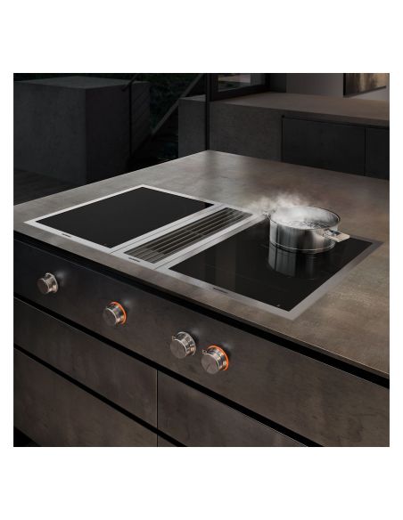 GAGGENAU VI422115 400 sarja Vario 38см Met.raamiga Pöörlevate juhtnuppudega Induktsioonpliidiplaat (2)