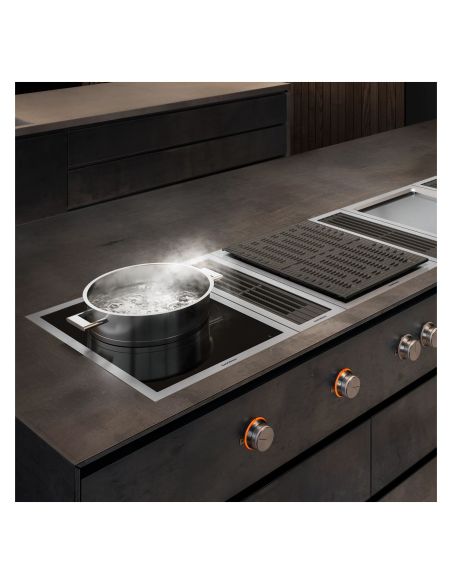 GAGGENAU VI422115 400 sarja Vario 38см Met.raamiga Pöörlevate juhtnuppudega Induktsioonpliidiplaat (3)