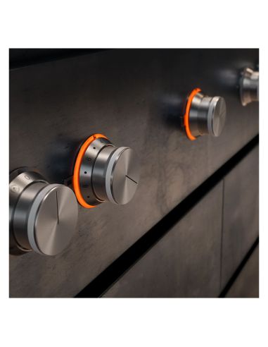 GAGGENAU VI422115 400 sarja Vario 38см Met.raamiga Pöörlevate juhtnuppudega Induktsioonpliidiplaat (4)