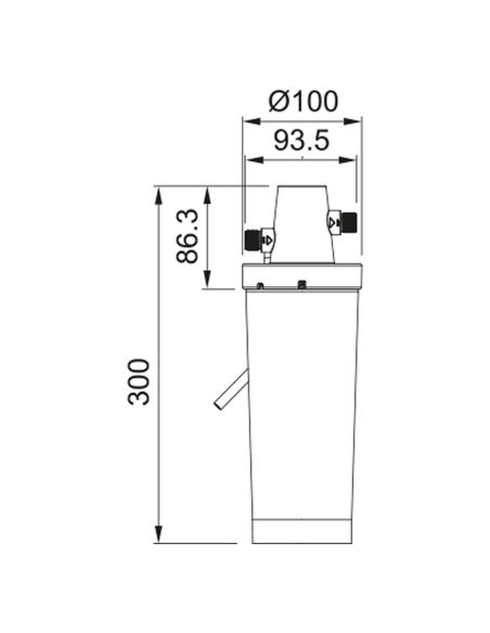 FRANKE PRO M startsett for vannfilter 8000L