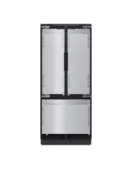 MIELE KFMC 3844 FD 90cm MasterCool French Door Musta Side-by-Side Sisäänrakennettu jääkaappi-pakastin