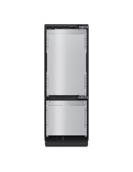 MIELE KFMC 3834 R 70cm MasterCool Must Integreeritud külmik-Sügavkülmik