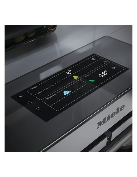MIELE KFMC 3834 R 70cm MasterCool Black Built-in Refrigerator