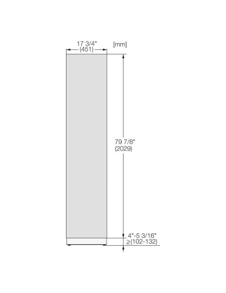 MIELE F 2413 VI 45cm MasterCool Integreeritav Sügavkülmik (6)