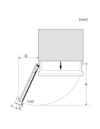 MIELE F 2413 VI 45cm MasterCool Integreeritav Sügavkülmik (7)