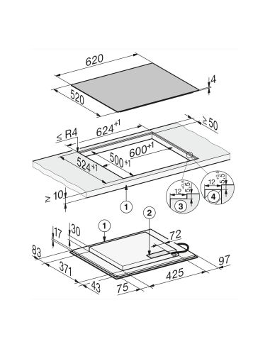 MIELE KM 8565 FL 60cm MattFinish PowerFlex Raamita Pliidist eraldi induktsioonpliidiplaat (7)