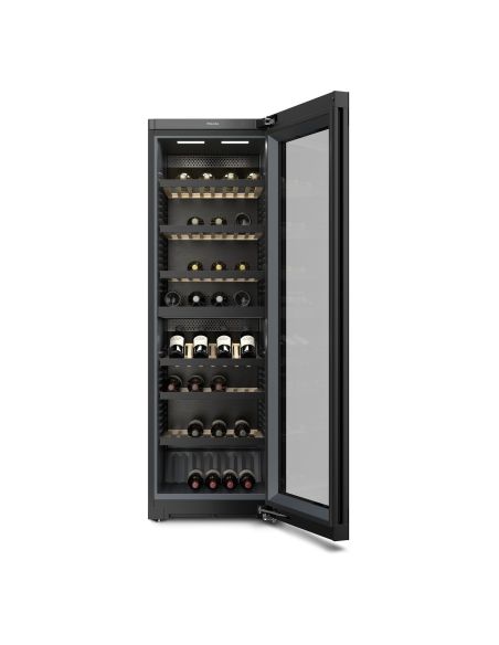 MIELE KWTS 4785 F OBSW 185cm Musta vapaasti sijoitettava viinikaappi