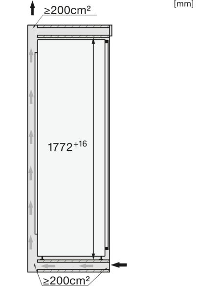 MIELE FNS 7794 D L With Left door Integrated freezer with Icemaker 12443650