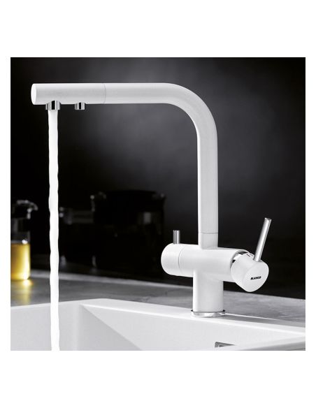 BLANCO FONTAS II Filter Metallic 2in1 Kitchen faucet with filtered water