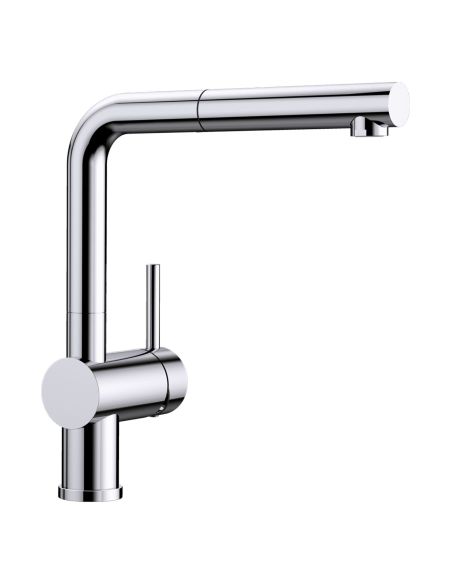BLANCO LINUS-S Metallic With swivel spout pull-out hand shower Kitchen Faucet