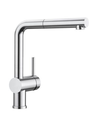 BLANCO LINUS-S Metallic С Душевой головкой Кухонный смеситель (3)