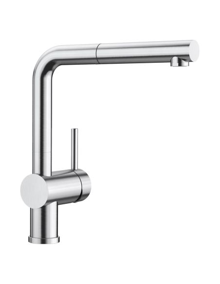 BLANCO LINUS-S Metallic С Душевой головкой Кухонный смеситель (3)