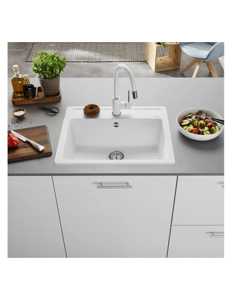 BLANCO MIDA-S SILGRANIT С душевой головкой Кухонный смеситель (9)