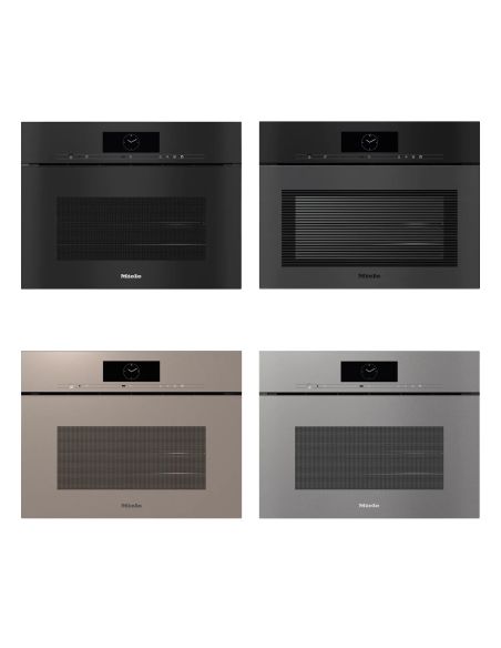 MIELE DGC 7845 HCX Pro 45cm C фасадом без ручек Коипактный Комби паровой шкаф
