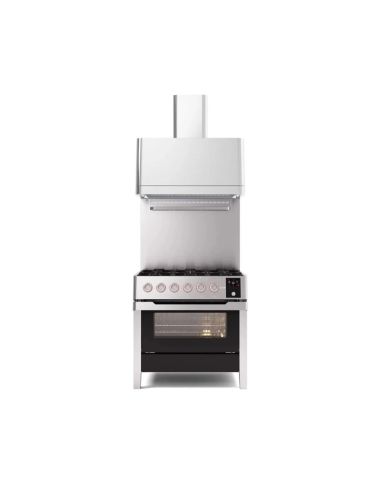 ILVE PM09 PANORAMAGIC 90cm St.Steel Cooker with electric ovens