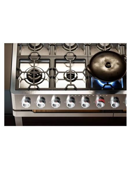 ILVE PM12 PANORAMAGIC 120cm St.Steel Cooker with two electric ovens