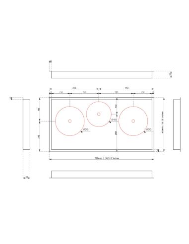 INVISACOOK 3 Burner Built-in Invisible Induction Cooking hob (2)