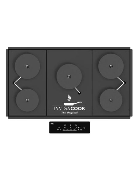 INVISACOOK 5 Burner Built-in Invisible Induction Cooking hob (1)