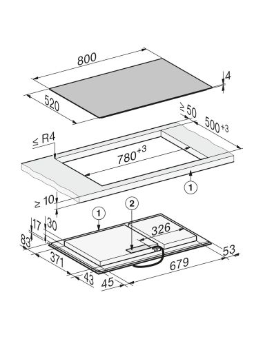 MIELE KM 8585 FL 80 cm induktsioonpliit PowerFlex M Sense