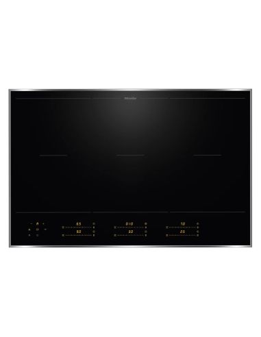 MIELE KM 8585 FR 80 cm ind. hob PowerFlex M Sense & St. Steel Frame